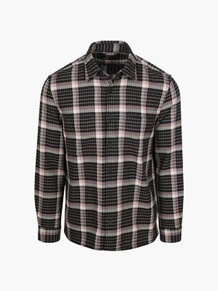 Marc O'Polo Hemd Kariert Marine Mauve