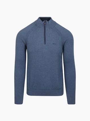NZA Half Zip Trøje Clive Blå