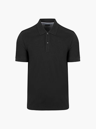 OLYMP Poloshirt Piqué Sort