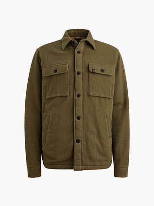 PME Legend Overshirt Bold Waffle w kolorze przygaszonej zieleni