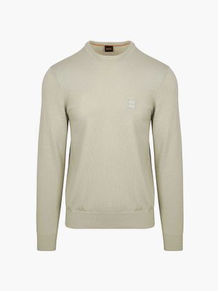 BOSS Pullover i Kanovano Greige