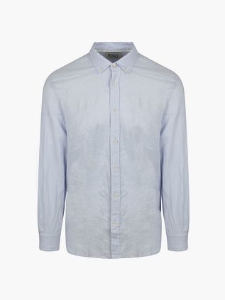 Camisa de lino Scotch and Soda azul claro