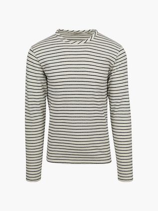Dstrezzed Pullover Dylan Stripe Hvid