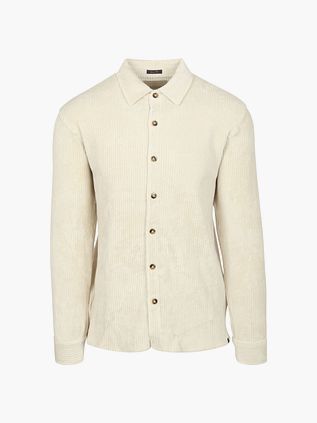 Dstrezzed Skjortejakke Wyatt i Ecru