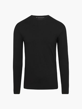 Garage Basic T-Shirt a maniche lunghe stretch nero