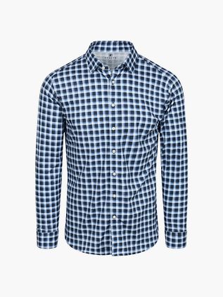 Desoto Shirt Checks Blue Navy
