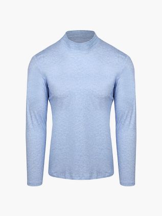 Desoto Turtleneck Trøje Lyseblå
