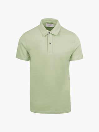 King Essentials polo The James w kolorze szałwiowej zieleni
