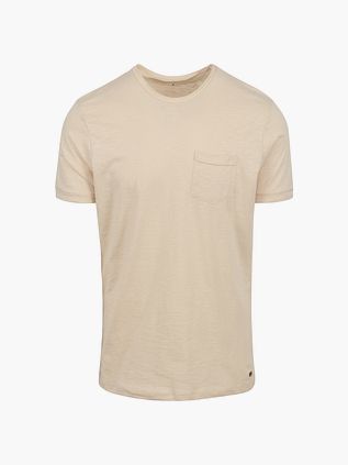 No Excess Slubs T-Shirt Ecru
