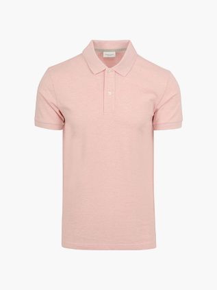 Profuomo Piquet Poloshirt Lyserød