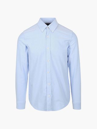 Steppin' Out Skjorte Oxford Lyseblå