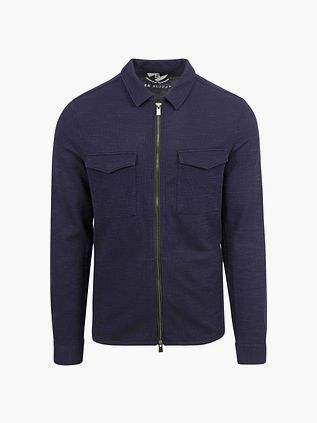 Suitable Boed Overshirt Marineblå