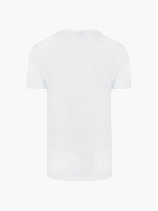 Suitable Vitaru T-Shirt de cuello pico profundo blanco (pack de 2)