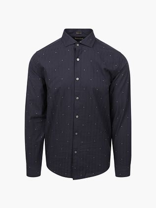 Dstrezzed Skjorte Sven Mørkeblå