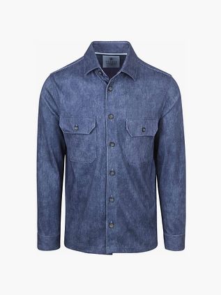 Overshirt Desoto Cord Optics w kolorze niebieskim