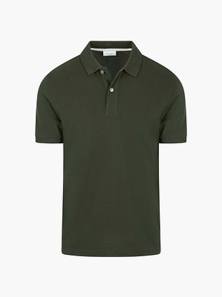 Profuomo Piqué Polo Shirt Army