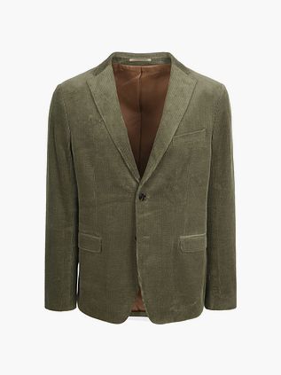 Suitable Corduroy Blazer Grøn