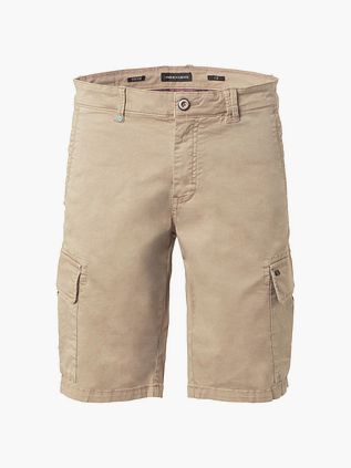 Szorty cargo No Excess Garment w kolorze beżowym