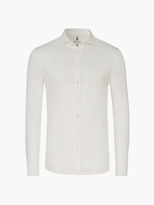 Desoto Essential Skjorte Hai Jersey Champagne