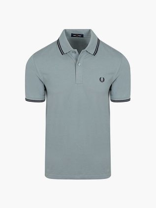 Fred Perry Polo Twin Tipped M3600 Blau Z56
