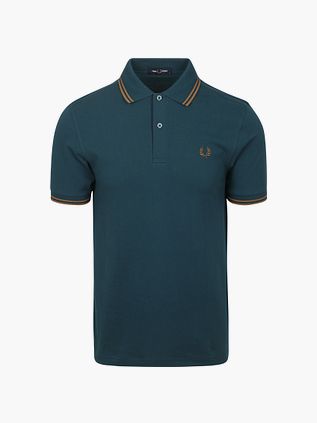Fred Perry Polo Twin Tipped M3600 Petroleum
