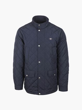 Gant Jakke Quilted Windcheater i Navy