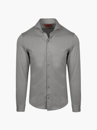 Suitable Sorona Hemd Mid Grau