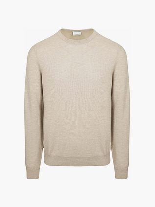 Profuomo Tröja Struktur Beige