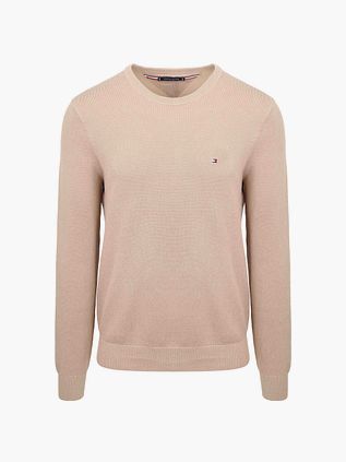 Tommy Hilfiger Struktur Pullover Beige
