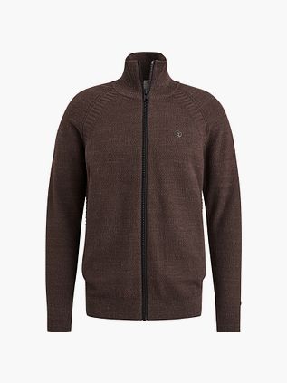 Cast Iron Strikket Vest i Brun