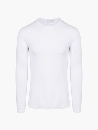 Garage Basic Longsleeve T-Shirt Stretch Biały