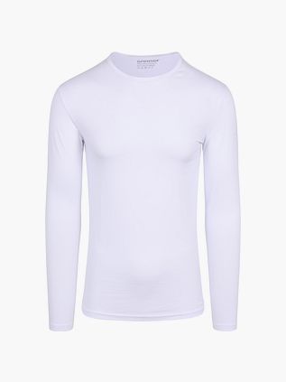 Garage Basic Longsleeve T-Shirt Stretch Wit