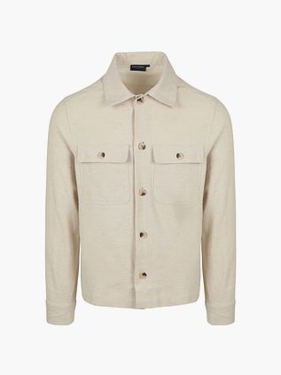 Overshirt Suitable Drop Loop w kolorze piaskowym