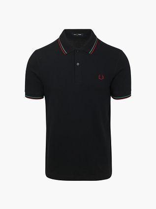 Polo Fred Perry Twin Tipped M3600 Navy Z58