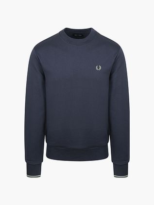 Fred Perry Sweatshirt Logo Navy