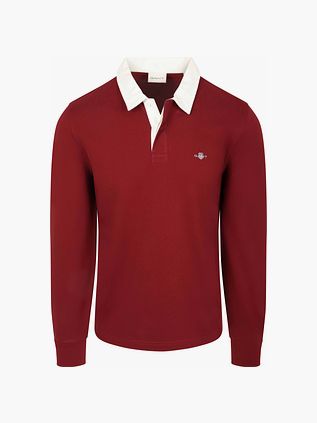 Gant Heavy Rugger Polo Piqué Rouge