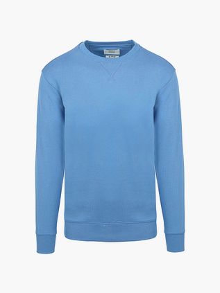 KING Essentials The George Sweater w kolorze średniego niebieskiego