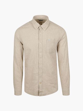 Koszula Barbour Nelson Tailored Stone Beige