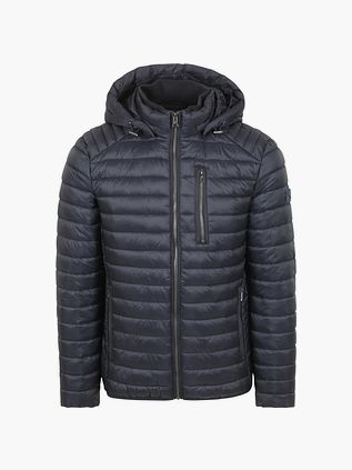 Passerende København Frakke Mørkeblå