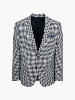 Suitable Colbert Grou Check Royal Blauw