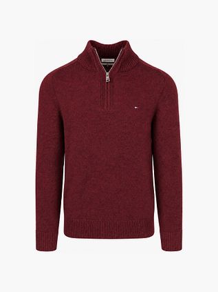 Tommy Hilfiger Halvzip Tröja Navy