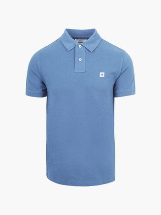 King Essentials Polo Rene w kolorze średniego błękitu
