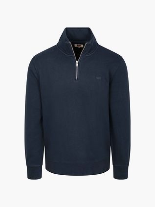 Levi's Sweat Half Zip Navy