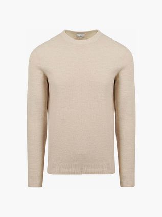 Pullover Profuomo testurizzato écru