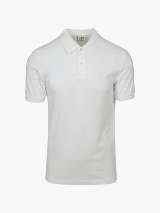 Scotch And Soda Core Piqué Polo Hvid