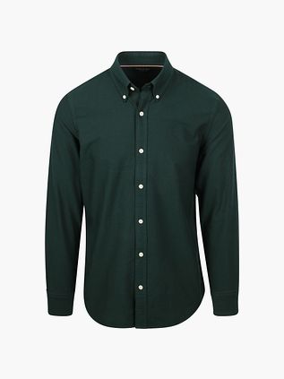 Steppin' Out Camisa Oxford Donkergroen