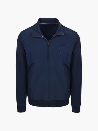 Tommy Hilfiger Cardigan Mix Intechno Jakke Marineblå