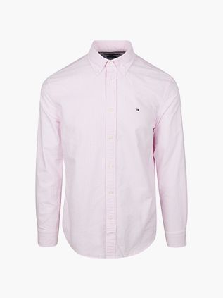 Tommy Hilfiger Oxford Skjorte Stribet Pink