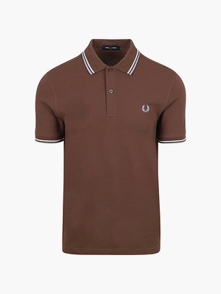 Fred Perry Polo M3600 brązowe Y66