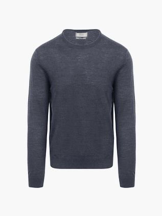 KING Essentials The John Pullover Merino w kolorze antracytowym